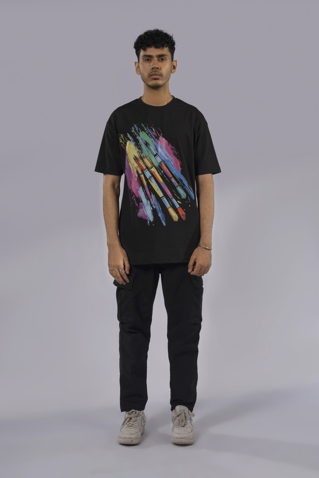 BAGGY BRUSH-ART TEE