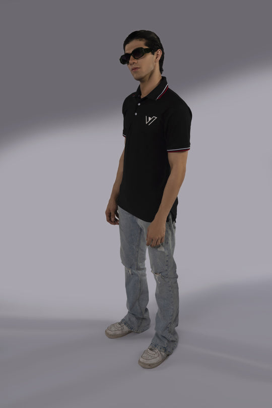 M-2 BLACK POLO