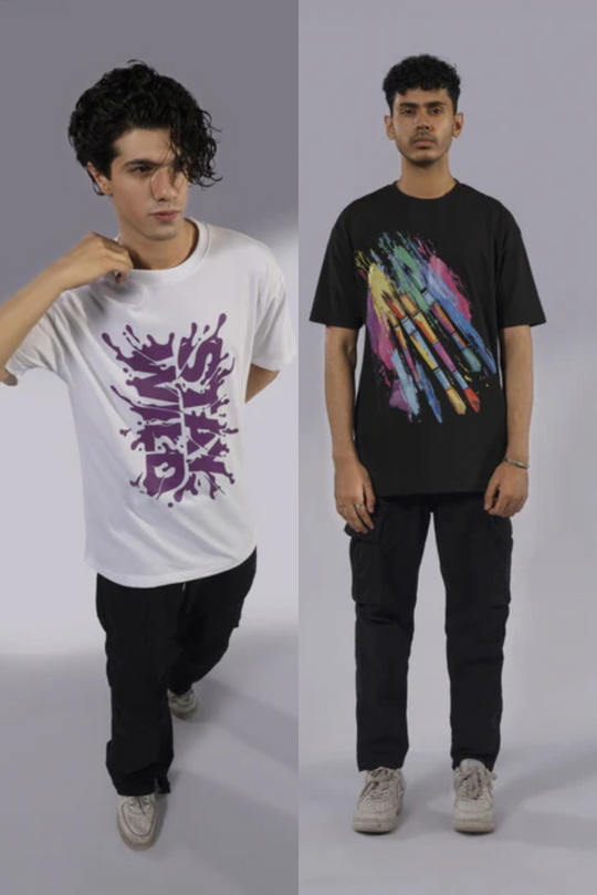 Bundle of (2) Baggy Tees