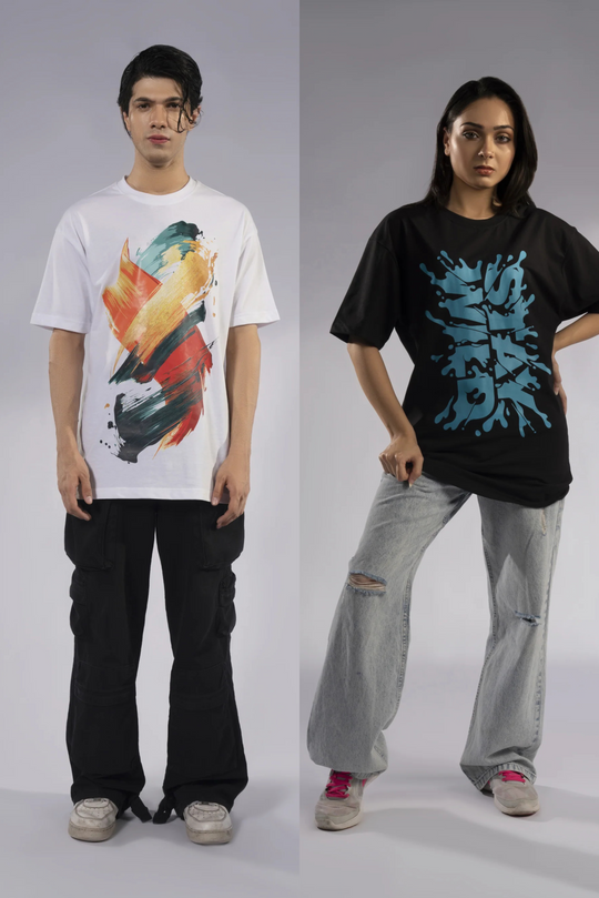 Bundle of (2) Baggy Tees